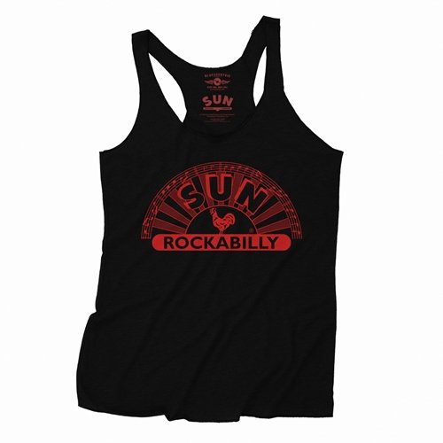 Sun Records ROCKABILLY Racerback Tank - Women's