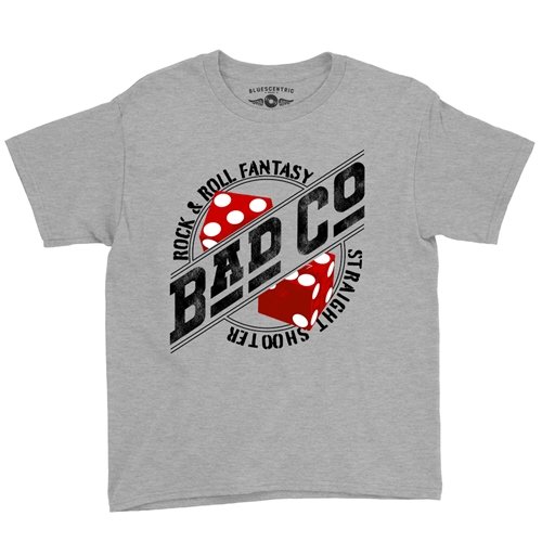 Bad Co Straight Shooter Youth T-Shirt - Lightweight Vintage Children & Toddlers