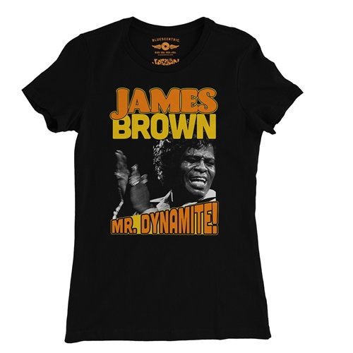 James Brown Mr Dynamite Ladies T Shirt - Relaxed Fit