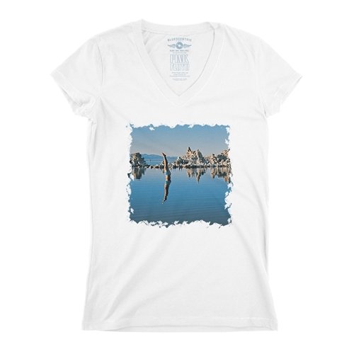 Pink Floyd Diver V-Neck T Shirt - Women's