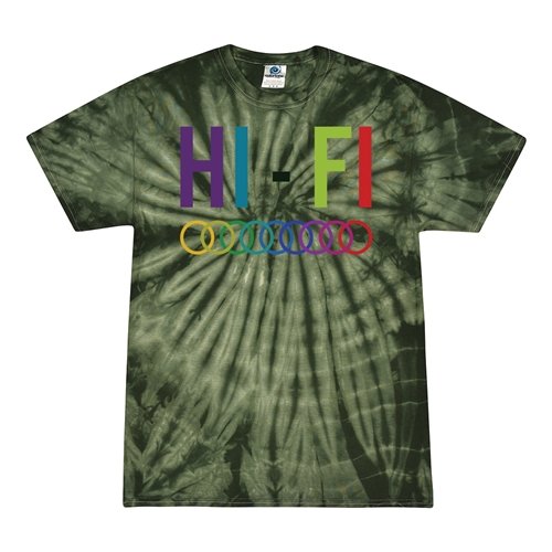 High Fidelity Tie-Dye T-Shirt - Green
