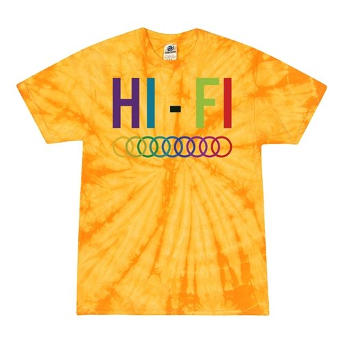 High Fidelity Tie-Dye T-Shirt - Yellow