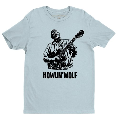 Howlin Wolf Blues T-Shirt - Lightweight Vintage Style