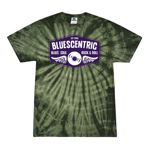 Bluescentric Logo Tie-Dye T-Shirt - Green