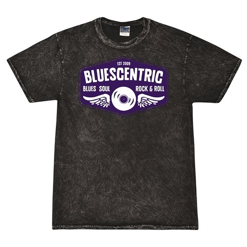 Bluescentric Logo T-Shirt - Black Mineral Wash