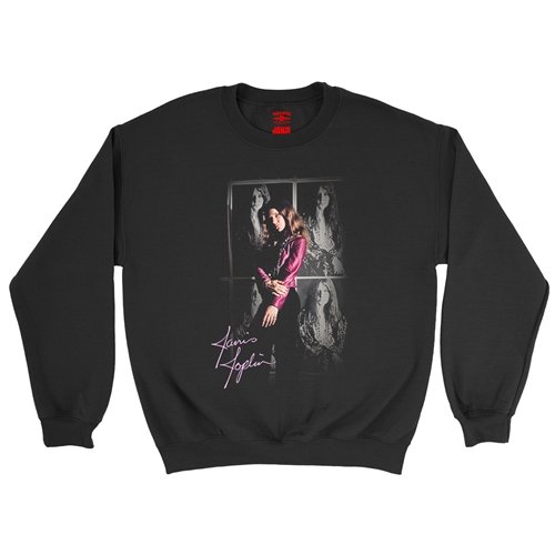 Janis Joplin Photo Crewneck Sweater
