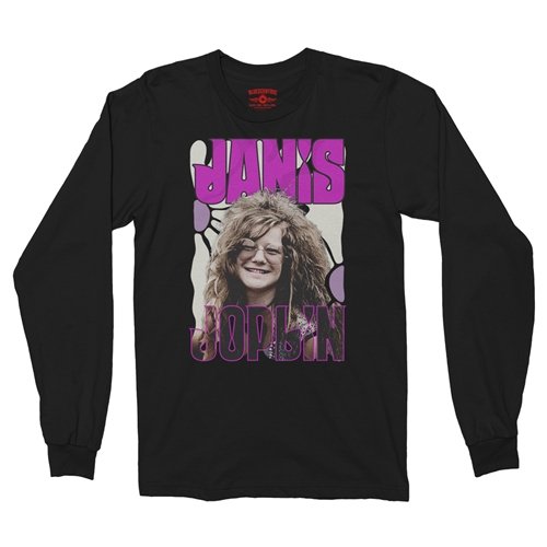 Janis Joplin Long Sleeve T-Shirt