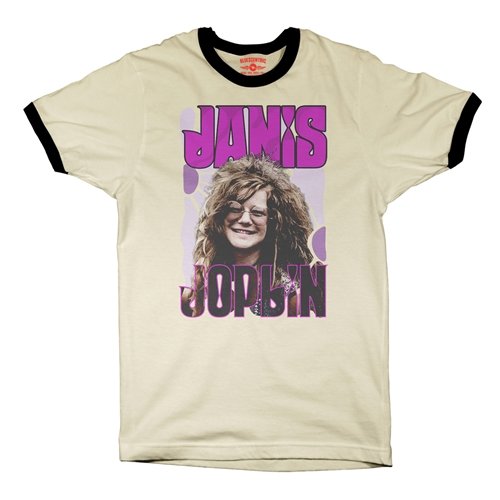 Janis Joplin Ringer T-Shirt