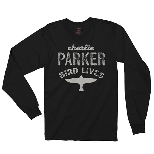 Charlie Parker Bird Lives Long Sleeve T-Shirt