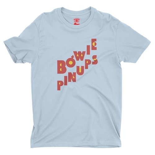 David Bowie Pinups Logo T-Shirt - Lightweight Vintage Style
