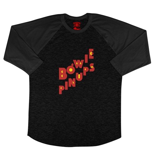 David Bowie Pinups Logo Baseball T-Shirt