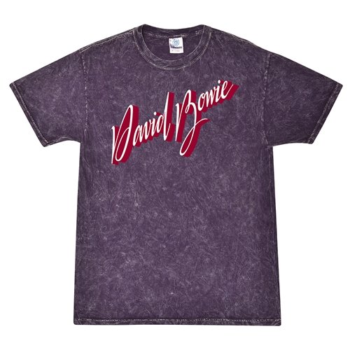 David Bowie Young Americans T-Shirt - Purple Mineral Wash
