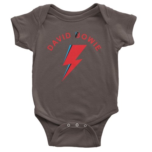 Retro David Bowie Baby Onesie