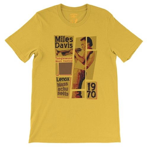 Miles Davis Tanglewood T-Shirt - Lightweight Vintage Style