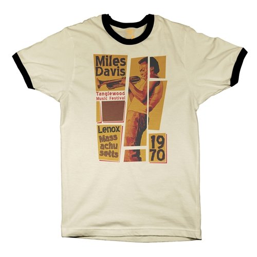 Miles Davis Tanglewood Ringer T-Shirt