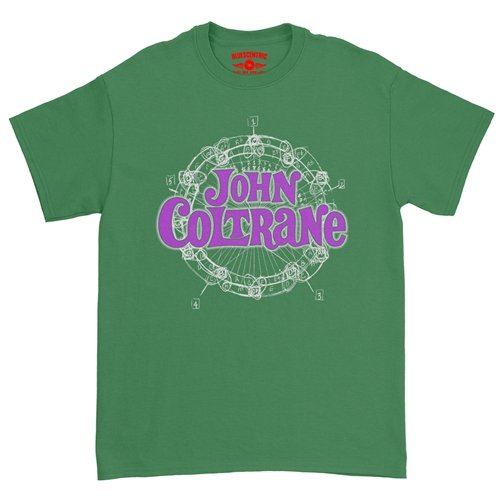 John Coltrane Wheel of Fifths T-Shirt - Classic Heavy Cotton