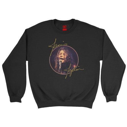 Janis Joplin Singing Crewneck Sweater