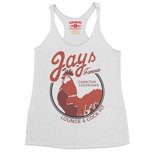 Jay's Lounge & Cock Pit Louisiana Racerback Tank - Women's