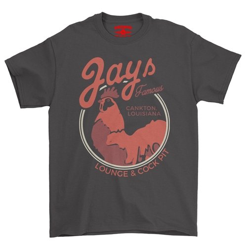 Jay's Lounge & Cock Pit Louisiana T-Shirt - Classic Heavy Cotton