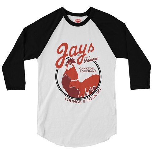 Jay's Lounge & Cock Pit Louisiana Baseball T-Shirt