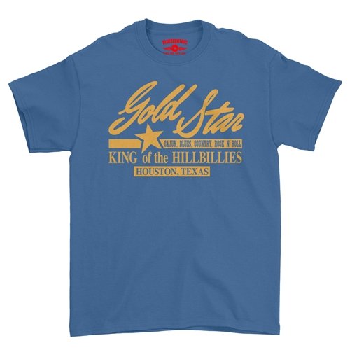 Gold Star Records Texas T-Shirt - Classic Heavy Cotton