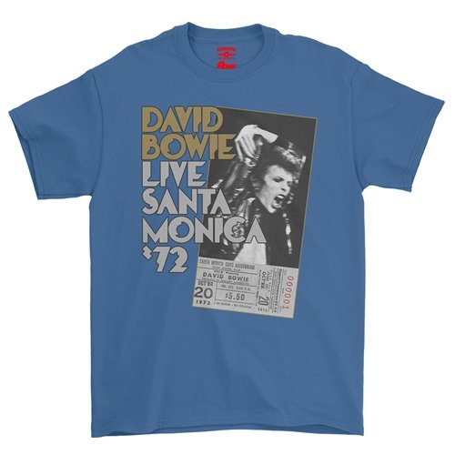 XLT David Bowie Santa Monica T-Shirt - Men's Big & Tall