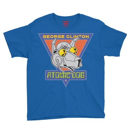 Retro George Clinton Atomic Dog Youth T-Shirt - Lightweight Vintage Children & Toddlers