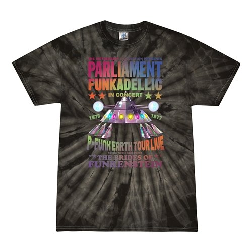 P-Funk Earth Tour Live Tie-Dye T-Shirt - Black