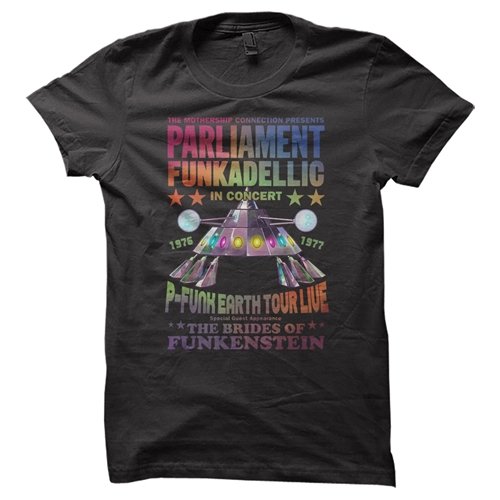P-Funk Earth Tour Live T-Shirt - Classic Heavy Cotton