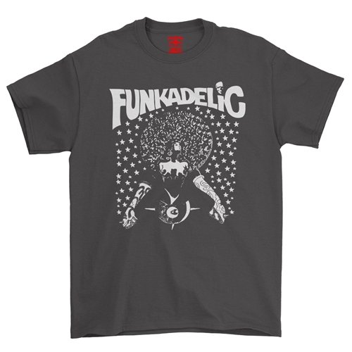 Black & White Funkadelic Concert T-Shirt - Classic Heavy Cotton