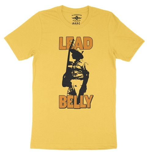 Retro Lead Belly T-Shirt - Lightweight Vintage Style