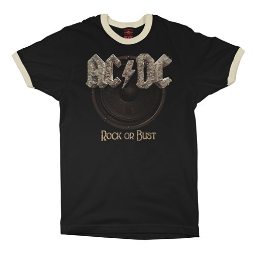 AC/DC Rock or Bust Ringer T-Shirt