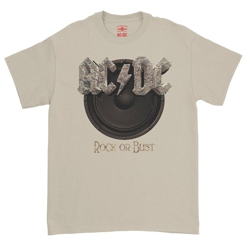 AC/DC Rock or Bust T-Shirt - Classic Heavy Cotton