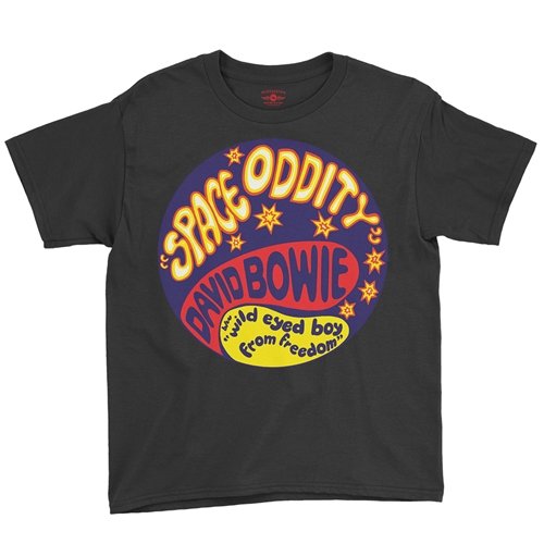 David Bowie Space Oddity Youth T-Shirt - Lightweight Vintage Children