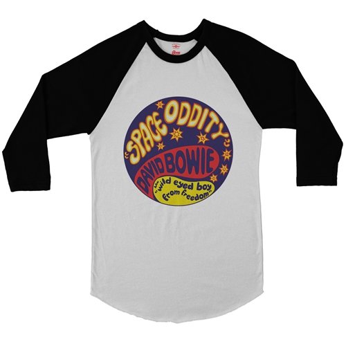 David Bowie Space Oddity Baseball T-Shirt