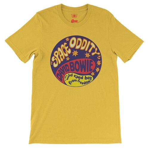 David Bowie Space Oddity T-Shirt - Lightweight Vintage Style