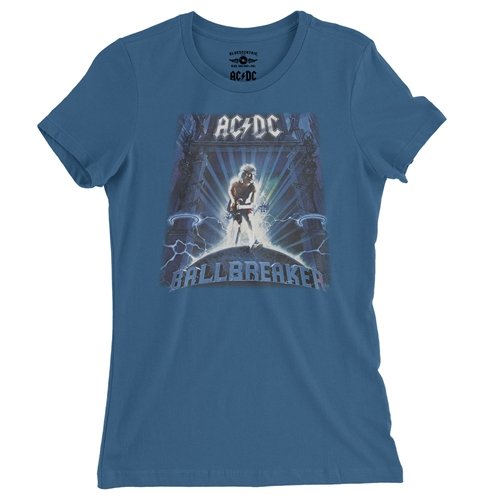 AC/DC Ballbreaker Ladies T Shirt - Relaxed Fit