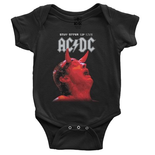 AC/DC Stiff Upper Lip Live Baby Onesie