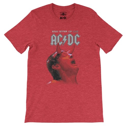 AC/DC Stiff Upper Lip Live T-Shirt - Lightweight Vintage Style