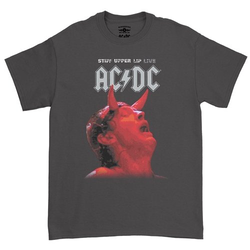AC/DC Stiff Upper Lip Live T-Shirt - Classic Heavy Cotton