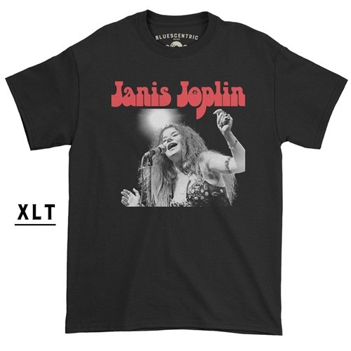 XLT Peace Janis Joplin Vintage Concert T-Shirt - Men's Big & Tall