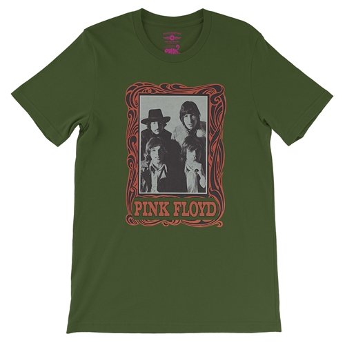 Pink Floyd Psychedelic Frame T-Shirt - Lightweight Vintage Style