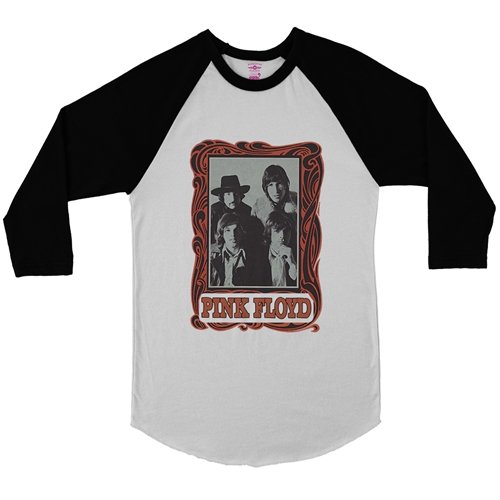 Pink Floyd Psychedelic Frame Baseball T-Shirt