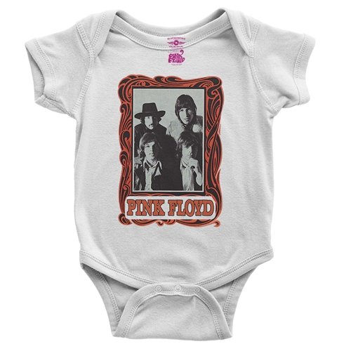 Pink Floyd Psychedelic Frame Baby Onesie