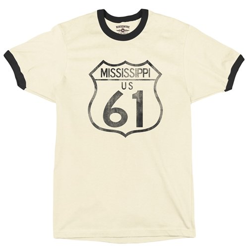 Mississippi Highway 61 Ringer T-Shirt