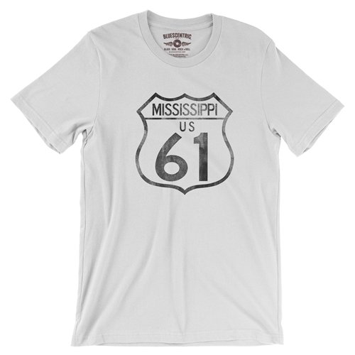 Mississippi Highway 61 T-Shirt - Lightweight Vintage Style