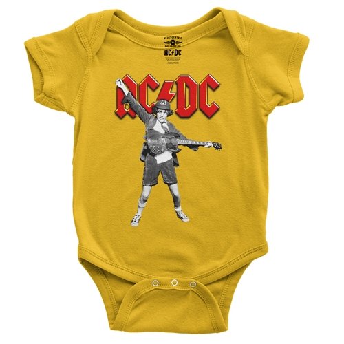 Graphic AC/DC Baby Onesie
