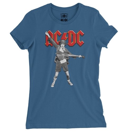 Graphic AC/DC Ladies T Shirt - Relaxed Fit
