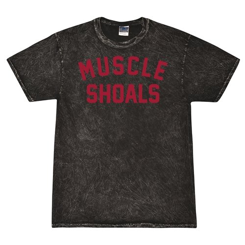 Muscle Shoals T-Shirt - Black Mineral Wash