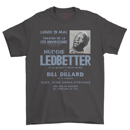 Lead Belly Poster T-Shirt - Classic Heavy Cotton